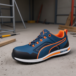 Crosstwist S3S ESD HRO SR 20345:2022 LOW Safety <b>Shoe</b> <b>Size</b> 46 W.<b>11</b> Blue/Orange" - Product Image 3