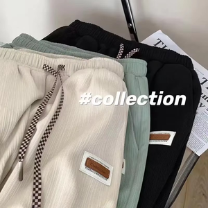 Pantalones cortos para correr Verano deportes finos Transpirable absorción de sudor baloncesto fútbol Gimnasio pantalones cortos Tubo recto suelto Pantalones cortos versátiles - Product Image 5