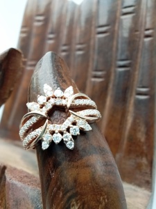 Bague de fiançailles solitaire cultivée en laboratoire 2ct pour femme 14k/18k pour GIA IGI certifié or bijoux fins pour la fête - Product Image 5