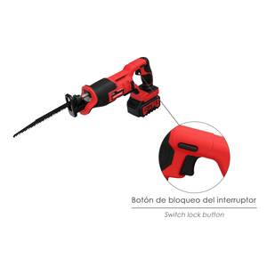 Sega a batteria 20 V con batteria da 4 Ah. Legno Tagliato 100 mm. Acciaio 6 mm. - Product Image 4