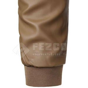 Chaqueta de Invierno de Piel de Vaca para Hombre de Alta Calidad, Cuello Alto, Logotipo Frontal Personalizable, Impermeable, Transpirable, Estilo Urbano - Product Image 5