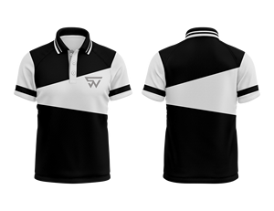 Vente en gros de t-shirt polo en coton mélangé de haute qualité pour hommes OEM/ODM avec logo personnalisé panneau blanc trois couleurs panneau avant logo - Product Image 5