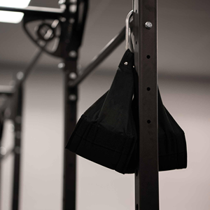 Sangles abdominales réglables OEM avec poignées rembourrées en coton de 7 mm pour l'entraînement en salle de sport, accessoire de compression - Product Image 2