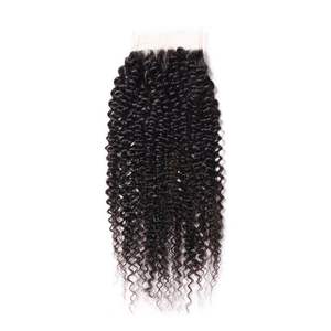 Vendeurs de cheveux de haute qualité fermeture à lacet premium cuticule aligné cheveux vierges extensions de cheveux humains ondulés, fermeture à lacet bodywave - Product Image 3