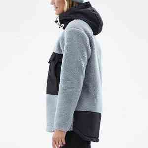Sudadera con capucha de esquí de Snowboard personalizada 2025, sudadera de invierno impermeable de lana Polar de gran tamaño holgada con bolsillo con cremallera, chaqueta de palangre - Product Image 2