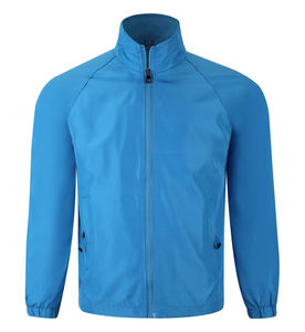 Chaqueta deportiva de fútbol ligera personalizada para hombres y mujeres hecha con tejido transpirable de secado rápido ideal para entrenamientos y entrenamientos - Product Image 1