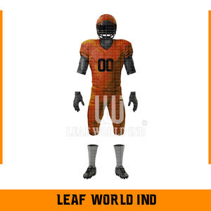 Maillots et uniformes de football américain 100 % respirants de haute qualité, à manches courtes, personnalisés et imprimés en gros pour équipes - Product Image 6