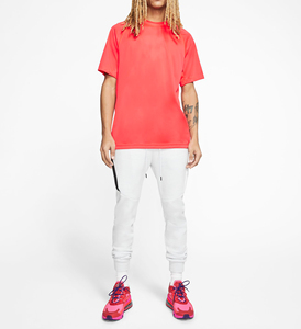 Camiseta de manga corta con cuello redondo y logotipo personalizado de secado rápido para gimnasio para hombre 2025 - Product Image 2