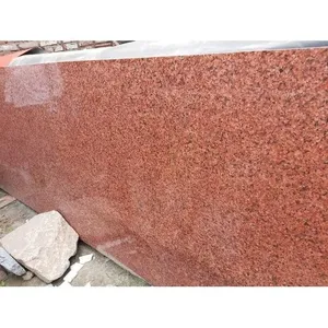 Losas de Granito Rojo Rosado Premium de Pakistán en Tamaños Personalizados, Losas de Granito Rojo Rosado al por Mayor, Losas Rojo Rosado - Product Image 2