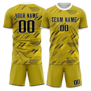 Dernier design N'importe quel nom d'équipe Design Print Football Club Shirt Soccer Jerseys France Shirts and Shorts Training Soccer Suit - Product Image 5