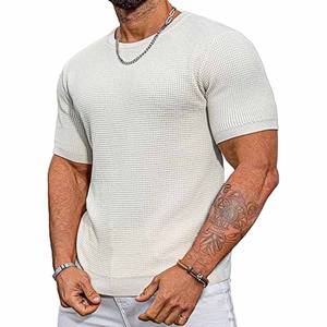 Precio de fábrica, camiseta de calidad superior para hombre, camisetas holgadas de gran tamaño elásticas de estilo callejero, camisetas esenciales de verano de Dress Sports - Product Image 1