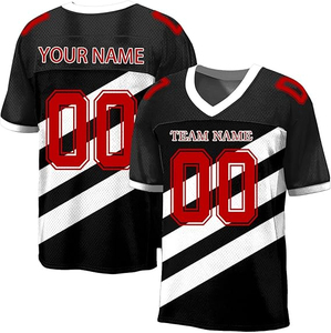 เสื้อเจอร์ซีย์สำหรับฝึกซ้อมเสื้อฟุตบอลผ้าตาข่ายเสื้อกีฬาเสื้ออเมริกันฟุตบอลปักโลโก้เสื้อเจอร์ซีย์ - Product Image 4