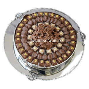 Bol à chocolat en métal finition bicolore, qualité supérieure, fait à la main, bol à bonbons, best-seller, nouveau bol à chocolat design - Product Image 4