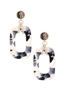 Pendiente de resina epoxi de diseño Premium para niñas, fiestas de lujo, diseño Popular, venta al por mayor, pendiente de resina de nueva moda, uso diario en el hogar - Product Image 4