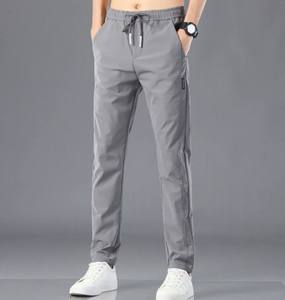 Summer New Arrival Ice Silk Plus Size Comfort Streetwear Casual Pants Trousers for Men - Product Image 2