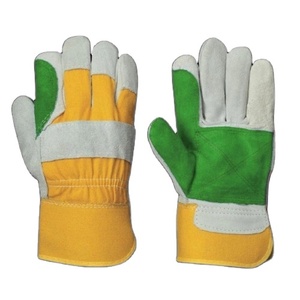 ถุงมือทำงานหนังวัวแท้ XL คุณภาพสูง ทนทาน เสริมความแข็งแรง ป้องกันการเสียดสี สำหรับงานหนัก ป้องกันภัยส่วนบุคคล - Product Image 3