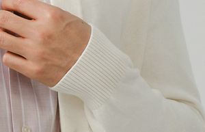 Cardigan pour homme en tissu de coton tricoté, design classique, fermeture à boutons, style populaire, col rabattu, pulls cardigan - Product Image 5