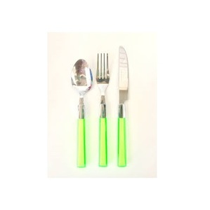 Ensemble de couverts en acier inoxydable de qualité supérieure avec manche en résine, fait à la main, durable, pour hôtel, maison, dîner, cuillère, fourchette - Product Image 4