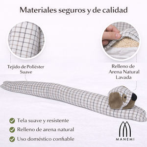 Tope de Puerta Decorativo Multifuncional, Suave y Seguro, Diseño de Transportador a Prueba de Viento para Dormitorio y Sala de Estar - Product Image 5