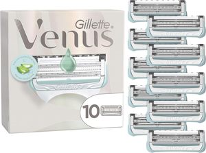 Gillette-Recargas de cuchillas de afeitar Venus para vello púbico de mujer, 10 recambios de cuchillas de afeitar para protección de la piel y vello púbico - Product Image 6