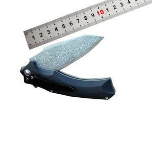 Couteau à lame fixe en acier damas fait main de haute qualité avec outil de camping à manche en bois du fabricant pakistanais - Product Image 5