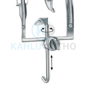 Juego completo de retractores abdominales con mordaza bucal con 3 cuchillas para lengua La base de los instrumentos quirúrgicos de KAHLU ORTOPEDIC - Product Image 6