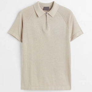 Polo en coton de haute qualité pour hommes OEM avec logo personnalisé imprimé par sublimation rapide et décontracté grande taille décontracté grande taille - Product Image 5