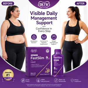 OKTW FastSlim Liquide Saveur Raisin Stimulant Métabolique Coupe-Faim Gestion du Poids OEM Marque Privée Prêt à Expédier - Product Image 6