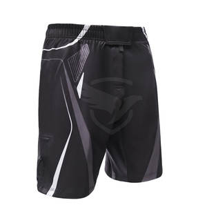 Pantalones cortos MMA de tacto suave hechos en Pakistán Pantalones cortos MMA de alta calidad Material duradero Pantalones cortos MMA para la venta - Product Image 1