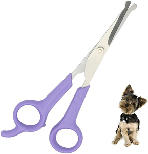Tijeras profesionales para el cuidado de mascotas con punta, cortador de Ojos de perro de acero inoxidable, tamaño personalizado para perros, gatos, herramienta de aseo profesional - Product Image 1