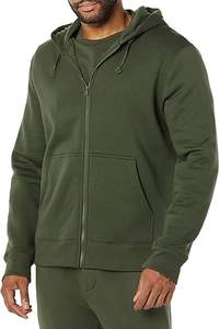 Vente en gros de vêtements d'hiver pour hommes nouveau style léger sweat à capuche bouffant avec logo personnalisé Offre Spéciale en tissu polaire à motif solide taille XS - Product Image 6