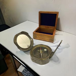 Brunton Compass Premium Nautical Office Decor Accessories Precision Instrument Designed Elegant <b>Desk</b> <b>Ornament</b> Study Brass Decor - Product Image 4