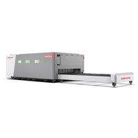 Machine de découpe laser à fibre Glorystar GS-CE Pro, certifiée CE, découpeuse de métal grand format 3015/4020/6025/8025 avec enceinte complète