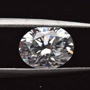 Elegant 6*8mm Oval Cut <b>Moissanite</b> GRA Certified <b>Loose</b> Stone Ethical Diamond Alternative - Product Image 1
