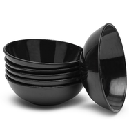 Ensemble de 2 bols à soupe en mélamine triple couche de haute qualité, anti-taches de curcuma, résistants aux bris, bols de 7 pouces pour un usage quotidien