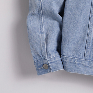 Veste en jean personnalisée pour homme, veste en jean varsity pour homme, une série de combinaisons décontractées - Product Image 4