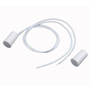 ABS Flush Mounted Magnetic Contact White 10mm Diameter For <b>Door</b> Window Security <b>Sensor</b> - Product Image 1