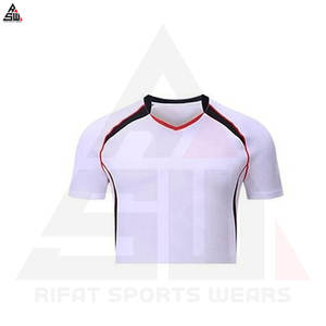 Oferta: Conjunto de Uniforme de Voleibol con Camiseta de Manga Corta y Pantalones Cortos, Diseño Nuevo y Cómodo, 100% Poliéster, con Estampado - Product Image 4