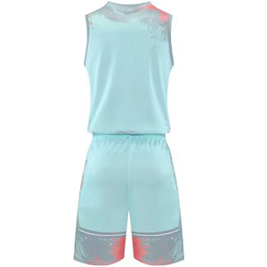 Vente en gros d'usine, uniformes de basket-ball de haute qualité, respirants, grande taille, unisexes, ensembles de maillots de basket-ball, personnalisables à 100% - Product Image 6