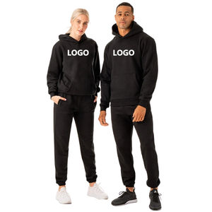 Survêtement en polaire de fitness pour hommes, décontracté et à la mode, survêtement de jogging d'entraînement en deux pièces, survêtement pour hommes, au prix de gros - Product Image 6