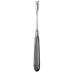 เครื่องมือผ่าตัดทางทันตกรรมแบบโค้ง 6 3/4 นิ้ว ขนาด 7 มม. ปลายทู่ ยี่ห้อ Adson Elevator ทำจากเหล็ก ใช้งานด้วยมือ - Product Image 1