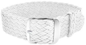 D11 unisex สีขาว perlon สแตนเลสนาฬิกากีฬา20mm กันน้ำนุ่มระบายอากาศได้ดีอุปกรณ์เสริมผ้าอัจฉริยะ - Product Image 6