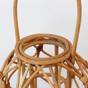 Lanterne en rotin 100% naturel fait à la main de qualité supérieure, porte-bougie, lueur confortable, décoration de la maison, fabriquée au Vietnam - Product Image 6