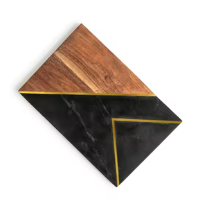 Planche à découper décorative faite à la main blocs à découper en bois sans danger pour les aliments cuisine maison hôtel restauration utilisation - Product Image 2
