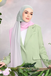 2023 meilleure vente chaude personnalisé Crush mousseline de soie écharpe islamique Niqab visage couverture femmes traditionnel musulman vêtements accessoire - Product Image 3