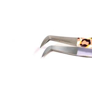 Pince à cils professionnelle en acier inoxydable allemand pour extensions de cils pince à épiler - Product Image 5