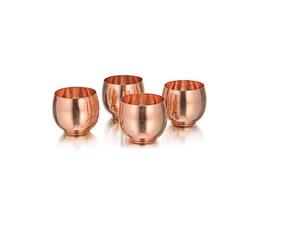 Nouveau design moderne pur cuivre solide verre eau pour l'eau potable martelé conception carafe cuivre sucre pot conçu en Inde - Product Image 3