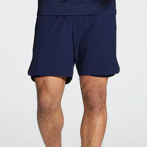 Pantalones Cortos Deportivos para Hombre de Secado Rápido, Cintura Media, Transpirables, Casuales, con Logotipo Personalizado, Diseño Liso, Antiarrugas, Teñido Liso, 100% Alta Calidad - Product Image 6