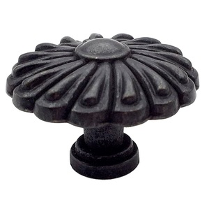 Merveilleux design carré armoire bouton bouton de porte haute qualité meubles de porte fait main forgé fer forgé - Product Image 4