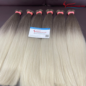 Paquetes de trama recta a granel de alta calidad de cabello humano vietnamita crudo 100% más vendidos 28-30 pulgadas de longitud estirada - Product Image 1